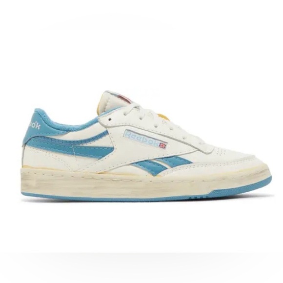 🔹 Reebok Club C 85 Revenge Vintage White Blue | Men’s Size 8 | Retro Classic - Picture 7 of 15